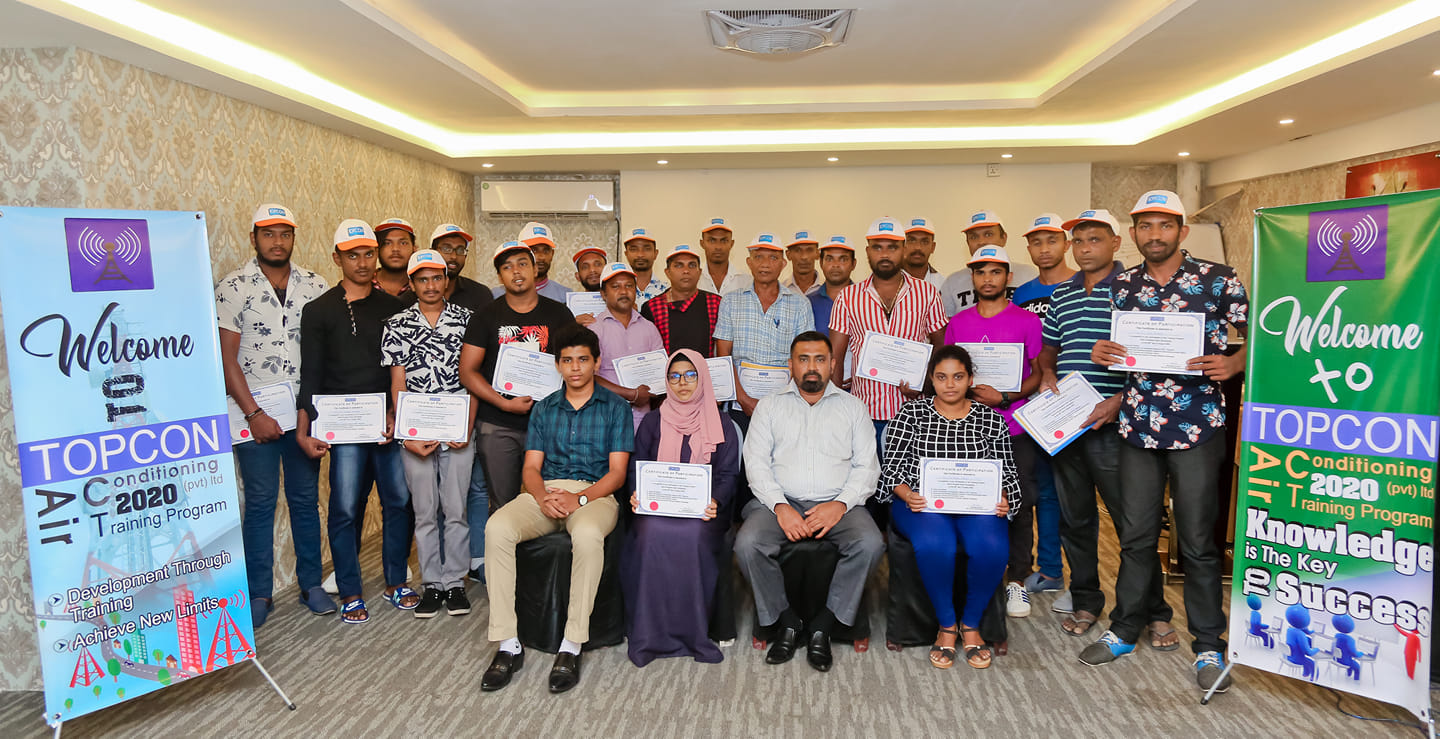 Topcon team event photo