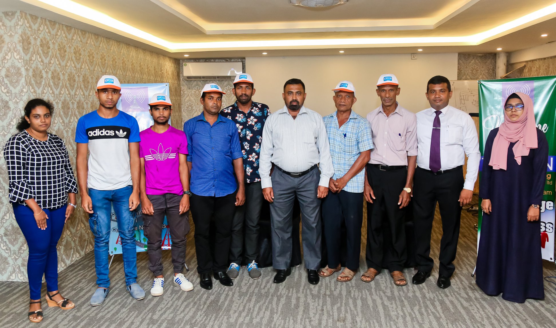 Topcon team event photo