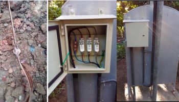 Hutchison cabin installation